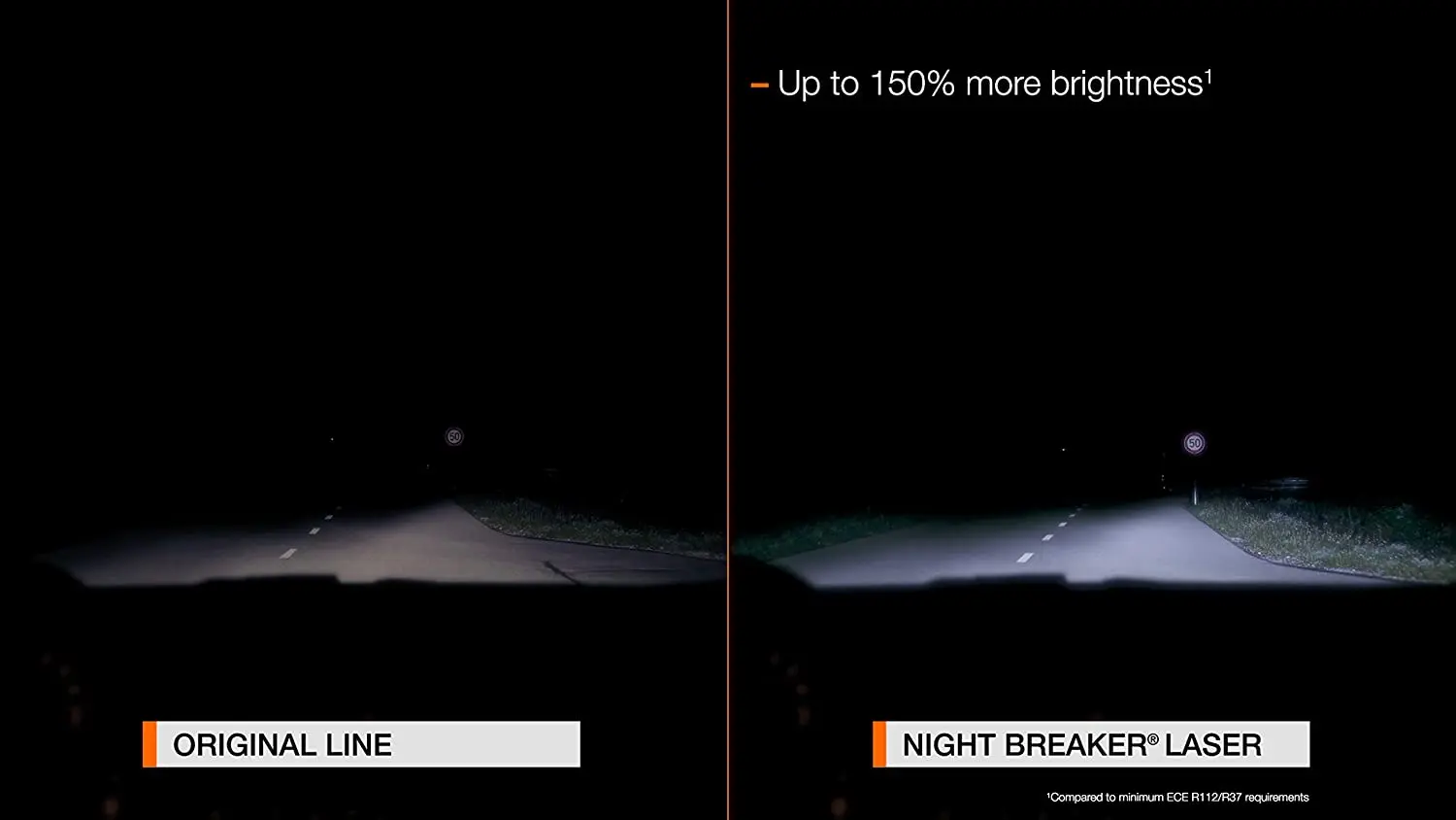 Halogenpære H4 Osram Night Breaker Lazer +150% - sett 2 stk. – bilde 10