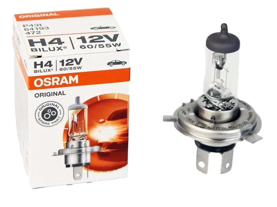 Halogenpære H4 Osram Original Line - 1 stk. – bilde 3