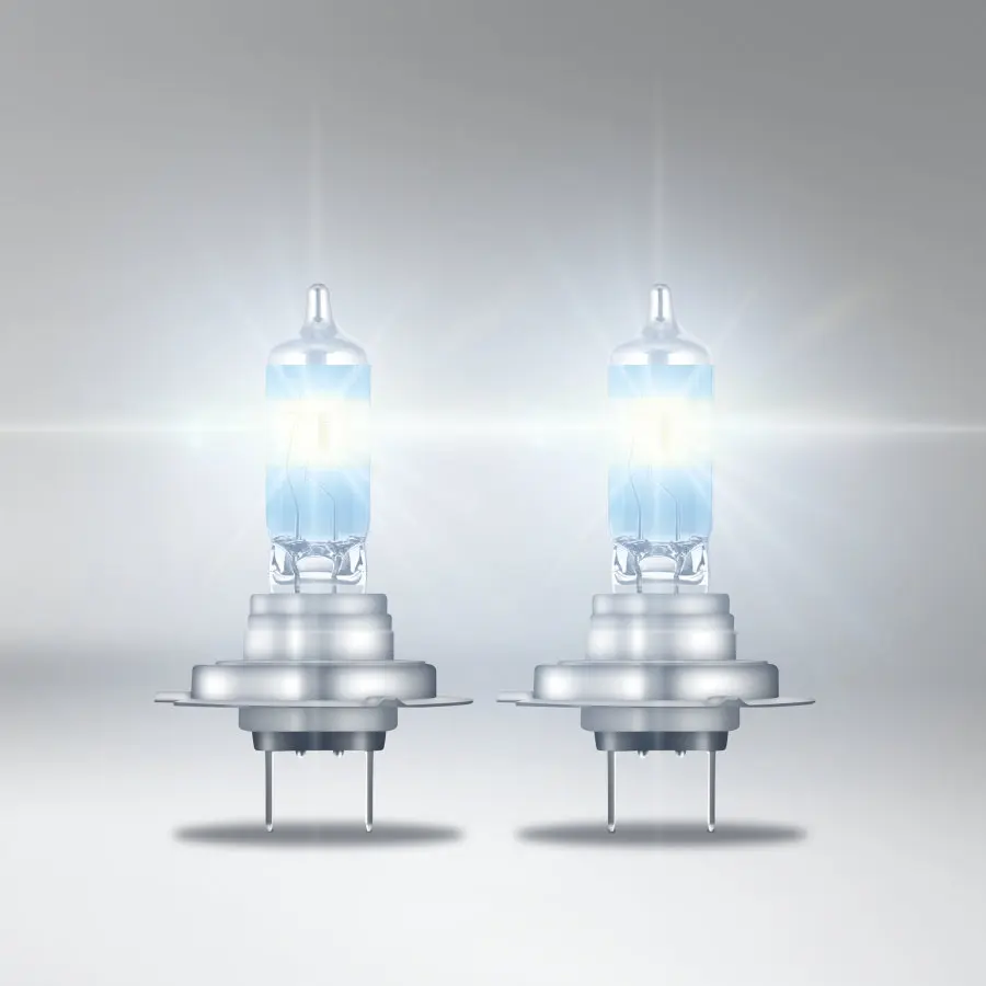 Halogenpære H7 Osram Night Breaker +200% - sett 2 stk. – bilde 6
