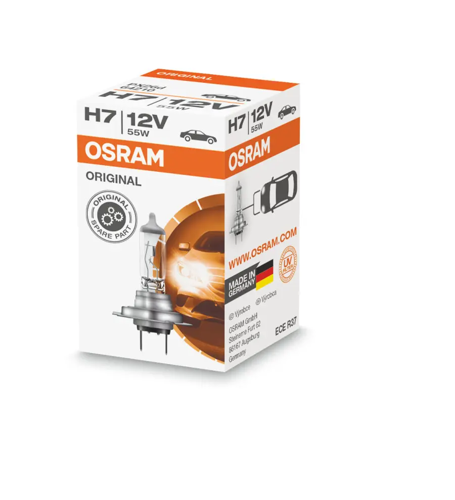 Halogenpære H7 Osram Original Line - 1 stk. Image 1