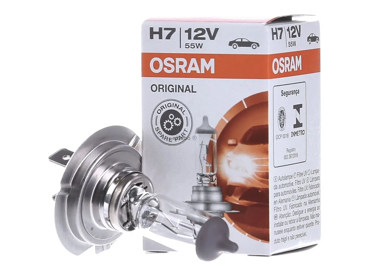 Halogenpære H7 Osram Original Line - 1 stk. Image 2