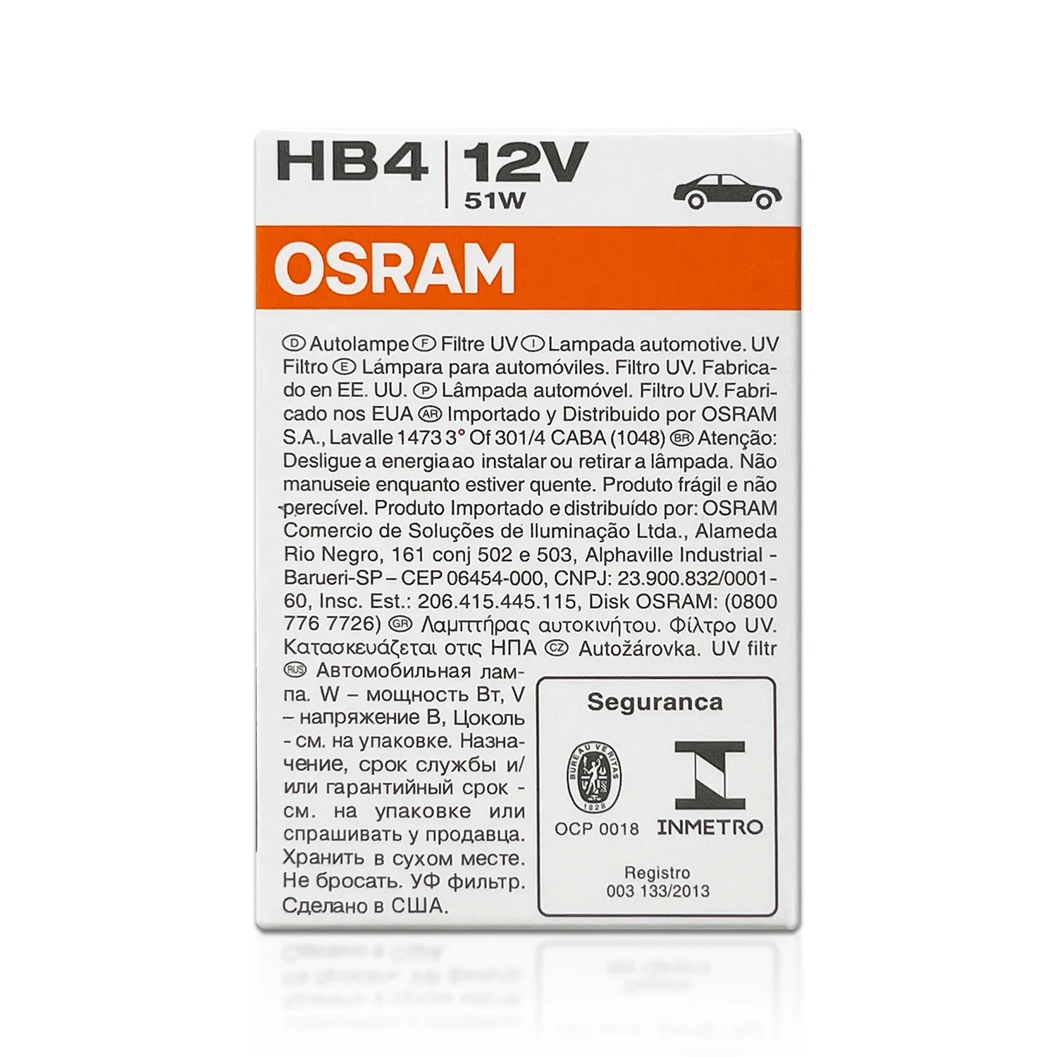 Halogenpære HB4 Osram Original Line - 1 stk. – bilde 9