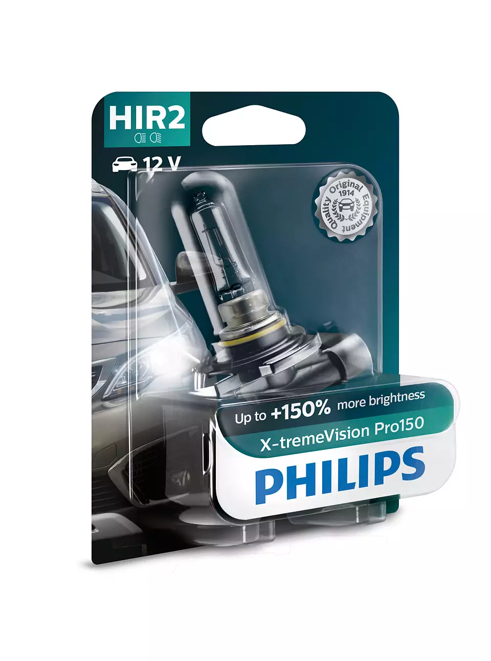 Halogenpære HIR2 Philips X-tremeVision Pro150 - 1 stk. Image 1