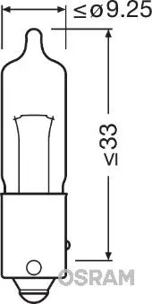 Halogenpære HY21W Osram Ultra Life Extra Lifetime - 1 stk. – bilde 5