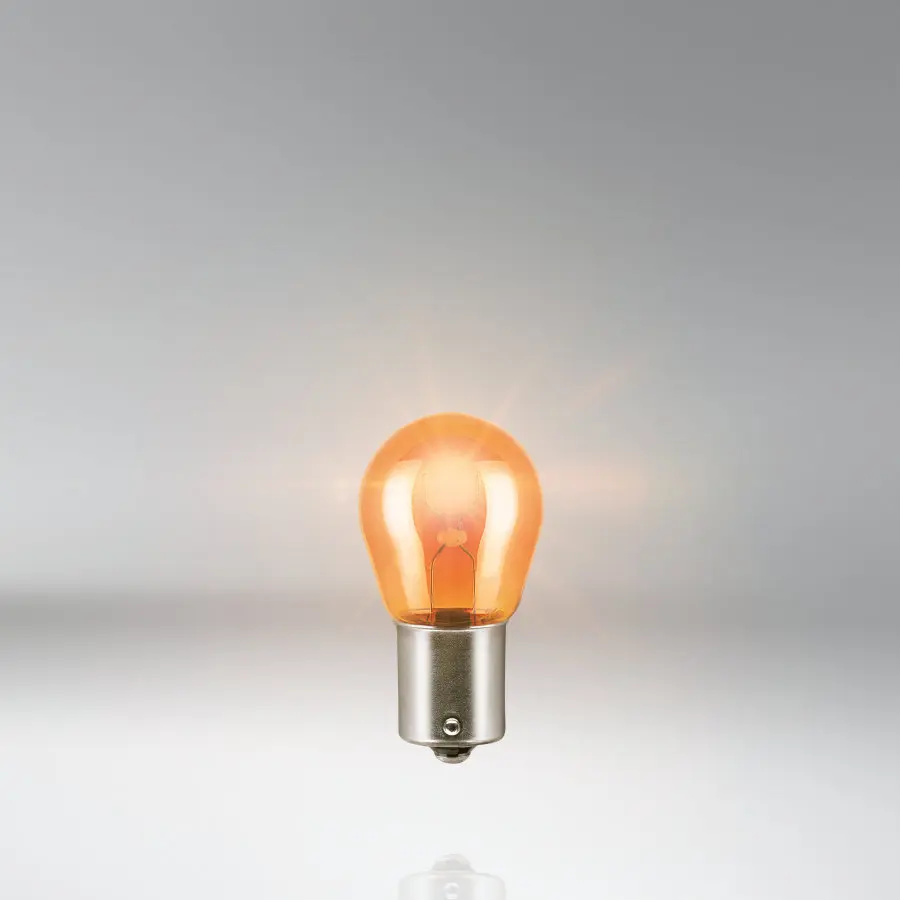 Halogenpære PY21W Osram Ultra Life Extra Lifetime Orange - sett 2 stk. – bilde 3