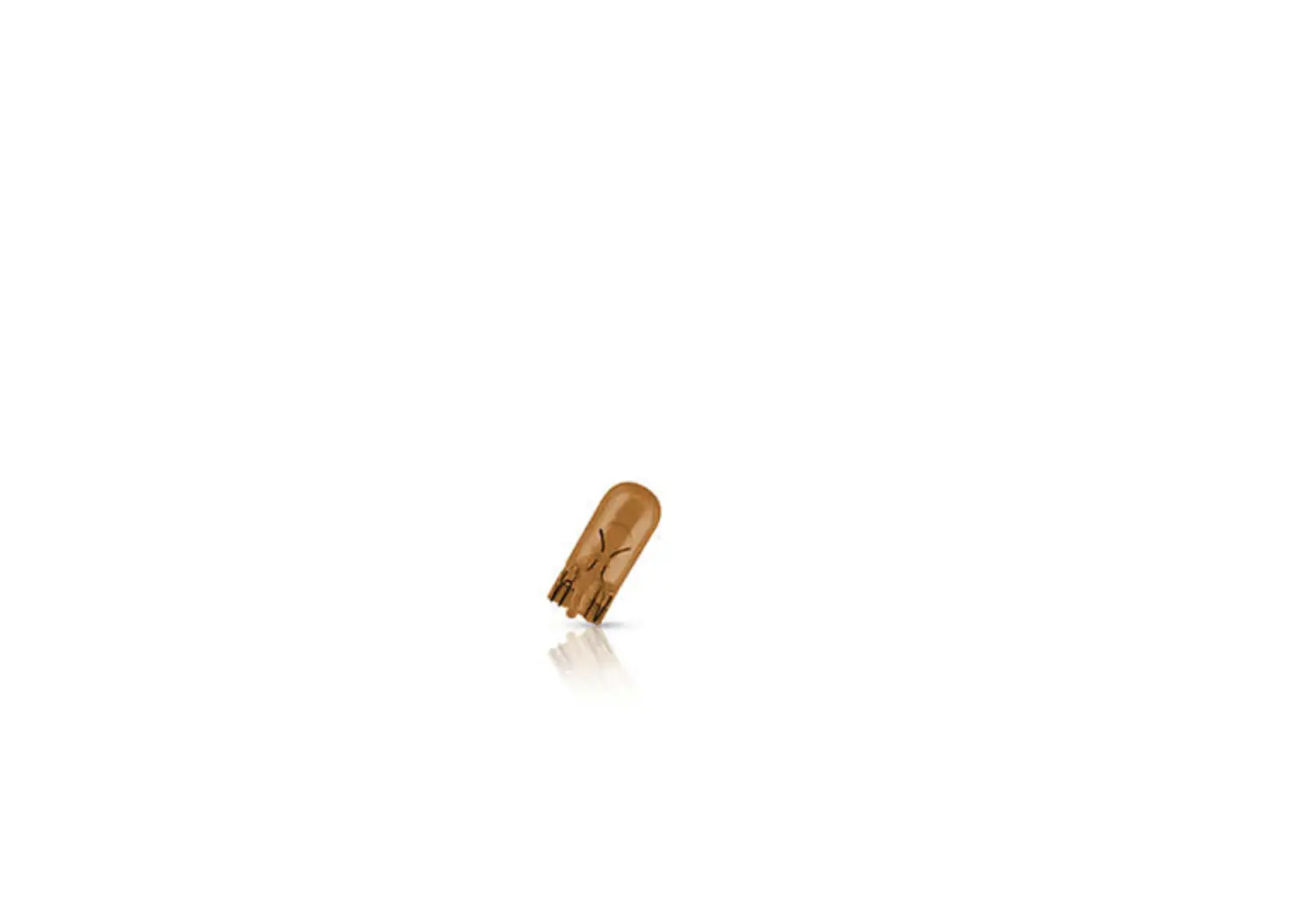 Halogenpære WY5W Philips Vision +30% Oransje - sett 2 stk. – bilde 3