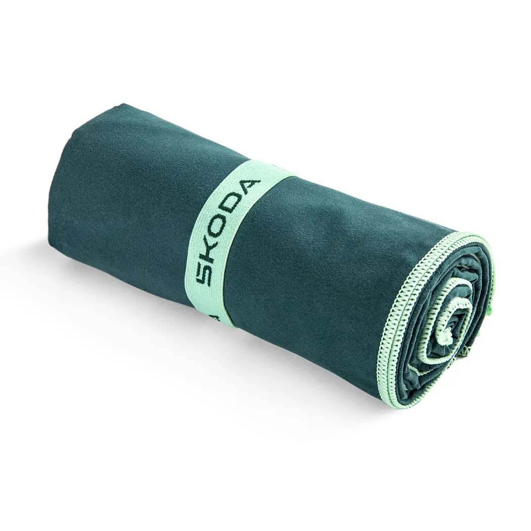 Håndkle Skoda Electric Green  | Genuine Set Towel and Bath
