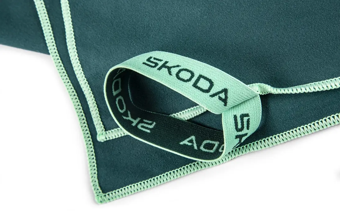Håndkle Skoda Electric Green  | Genuine Set Towel and Bath – bilde 3