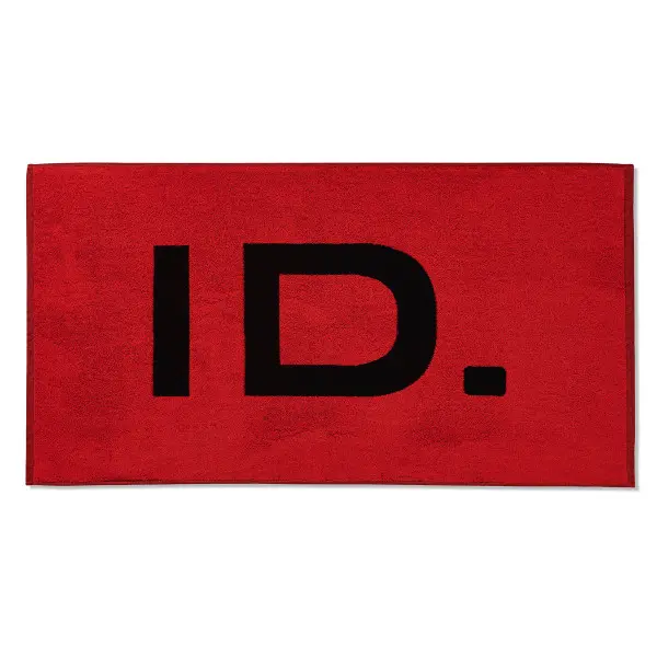 Håndkle VW ID. Red Edition  | Genuine Hand and Bath Towel