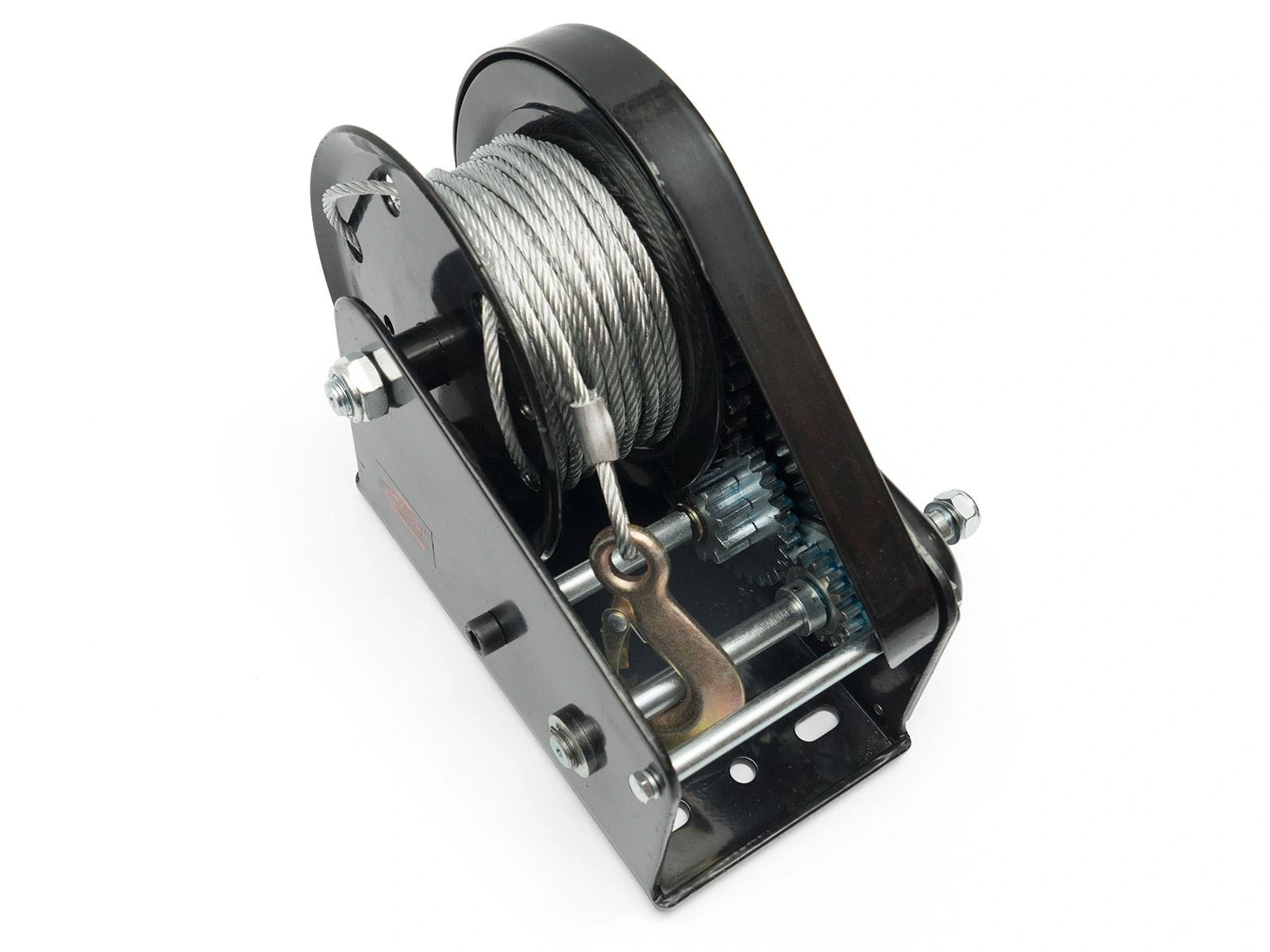 Håndvinsj Dragon Winch 1200 kg │ stålwire 17 m - med sveiv – bilde 7