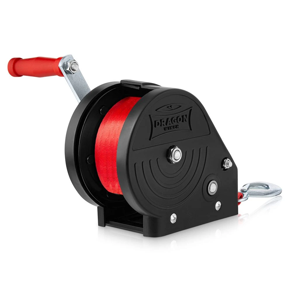 Håndvinsj Dragon Winch DWK 25 med kapsling stålline 1133 kg 10 m – bilde 6