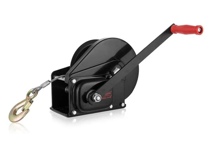 Håndvinsj Dragon Winch DWK-O 1800 HD med trekkraft på 810 kg og 10 m stålline