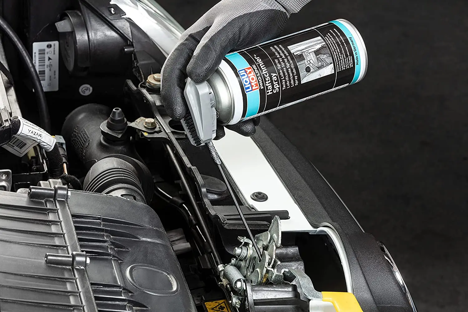 Heftsmørespray Liqui Moly High-performance Spray Lubricant │ Smøremiddel for hengsler, kjededrev og glideskinner - 400 ml – bilde 3