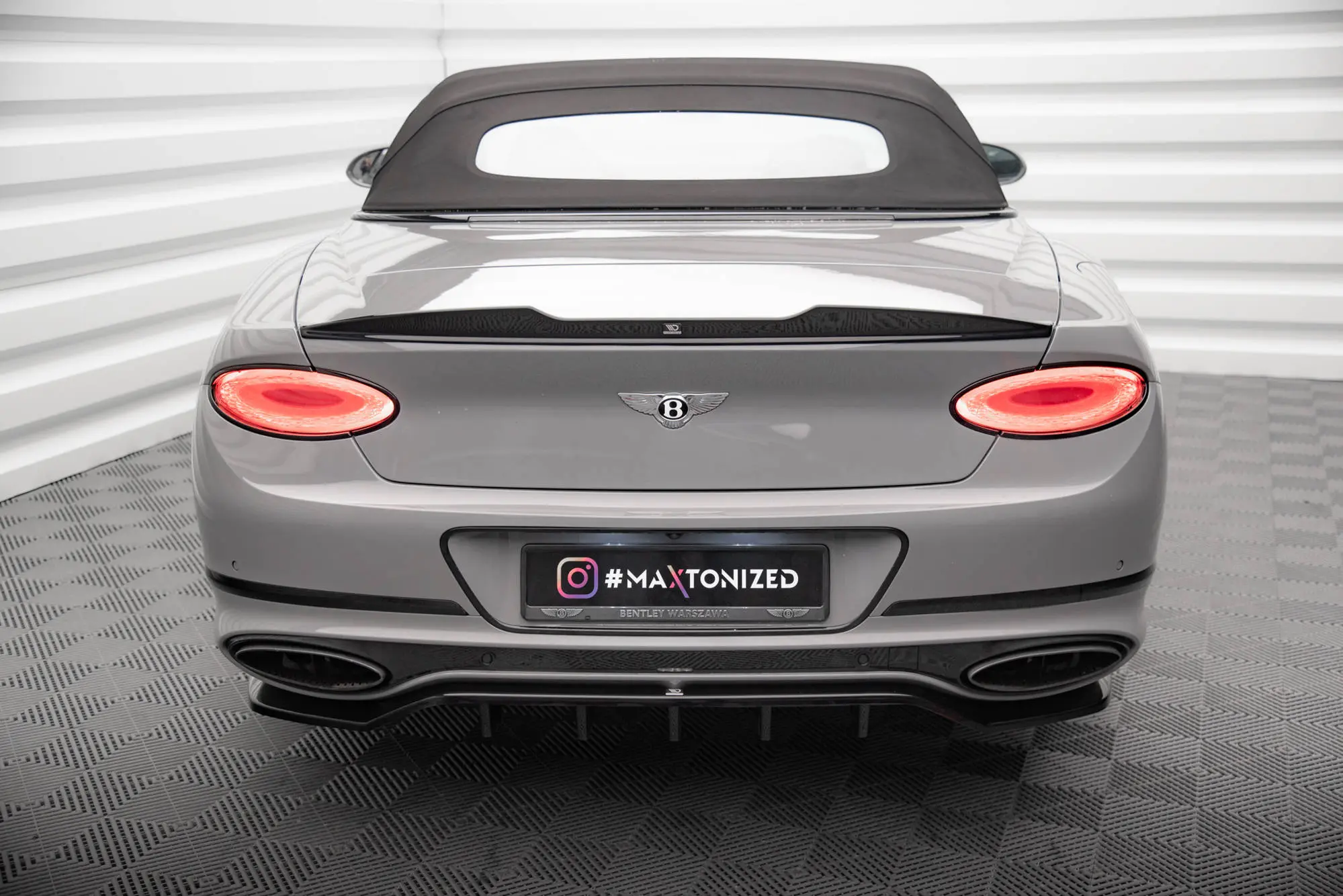 HEKKSPOILER 3D BENTLEY CONTINENTAL GT MK3 2018->