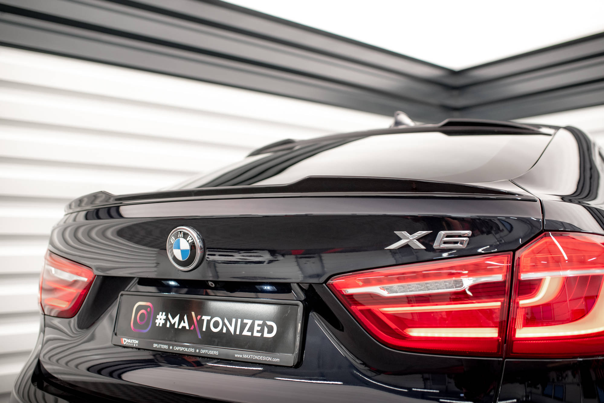 HEKKSPOILER 3D V.1 BMW X6 (F16) M-PACK 2014 - 2019