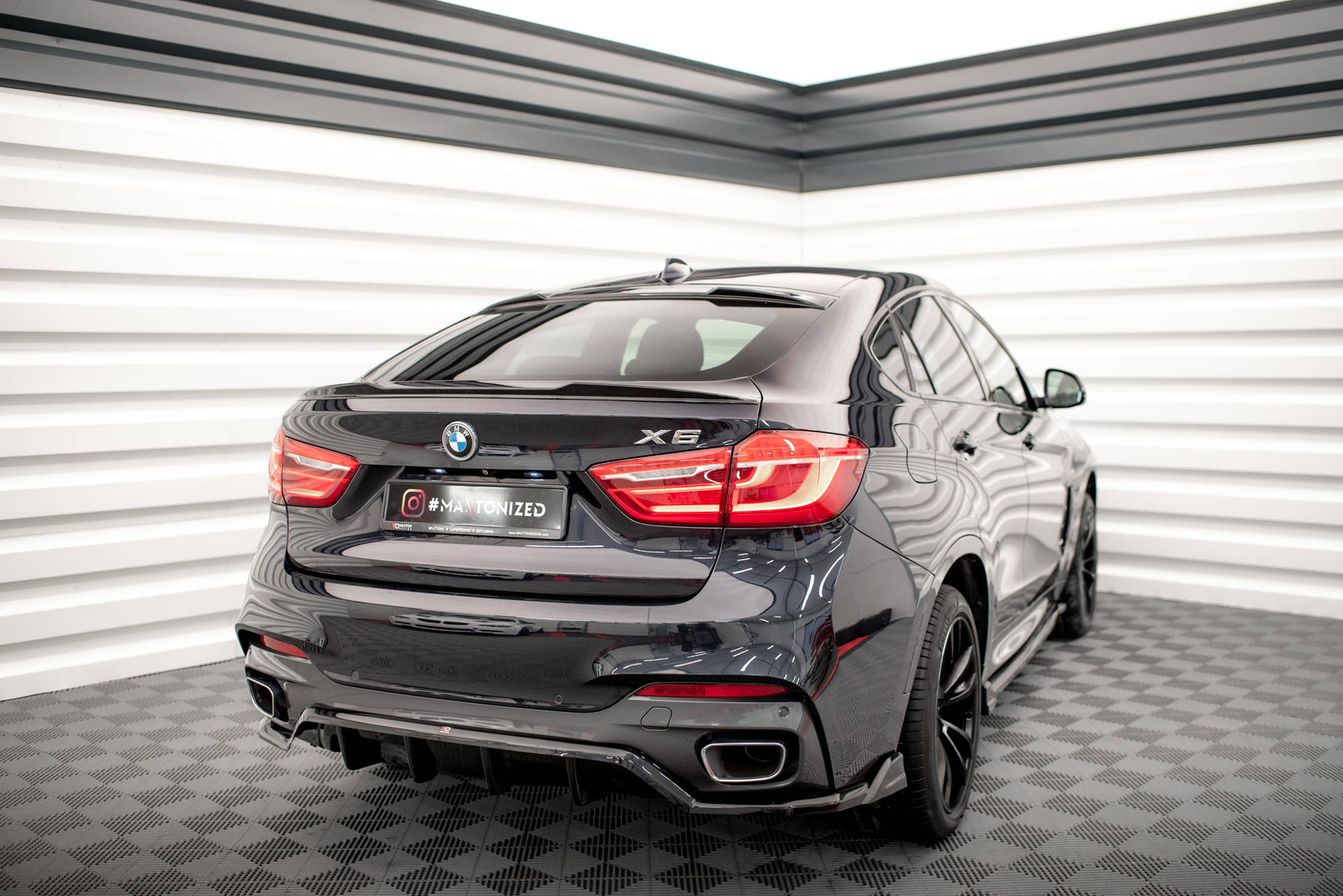 HEKKSPOILER 3D V.1 BMW X6 (F16) M-PACK 2014 - 2019 – bilde 8