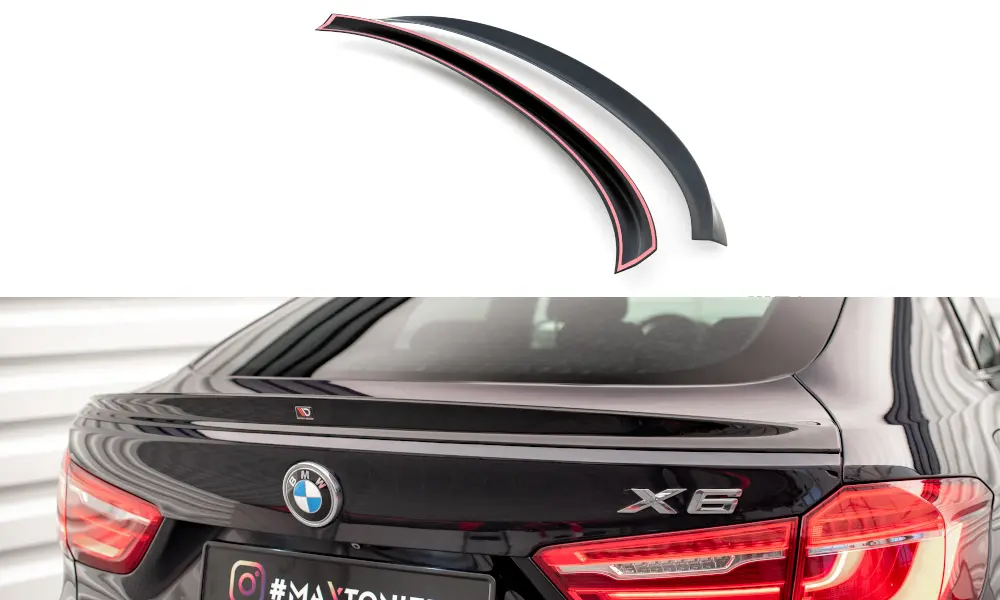 HEKKSPOILER 3D V.2 BMW X6 (F16) M-PACK 2014 - 2019 – bilde 2