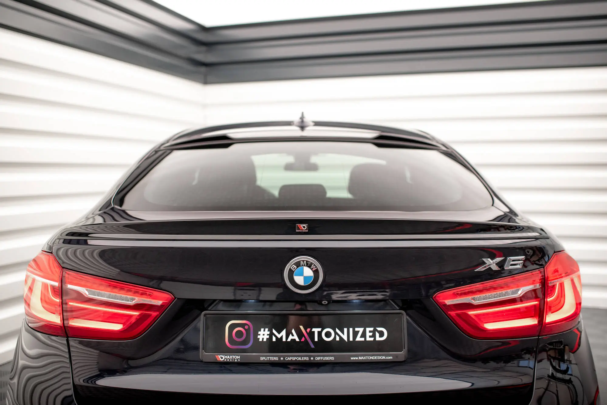 HEKKSPOILER 3D V.2 BMW X6 (F16) M-PACK 2014 - 2019 – bilde 3