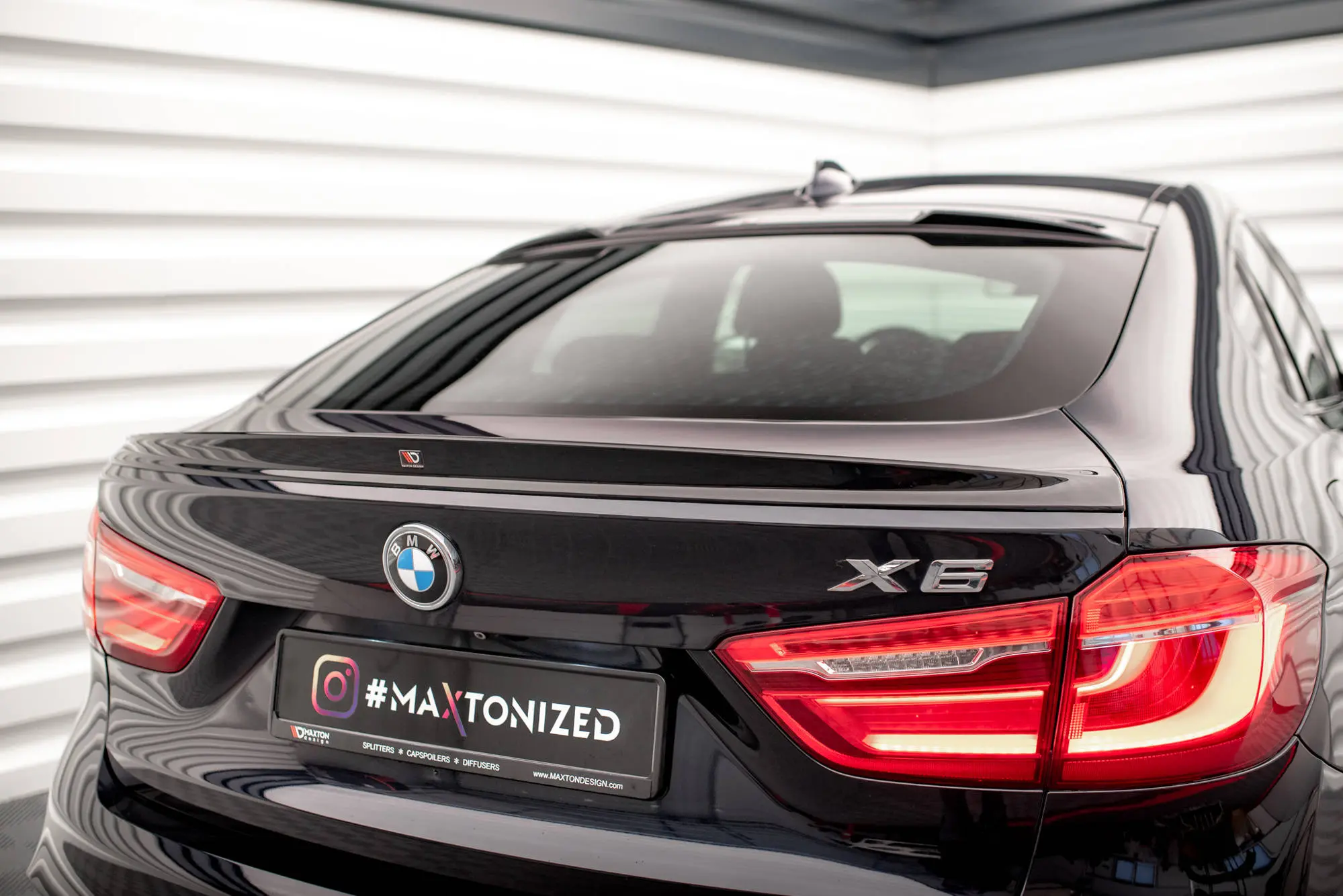 HEKKSPOILER 3D V.2 BMW X6 (F16) M-PACK 2014 - 2019 – bilde 5