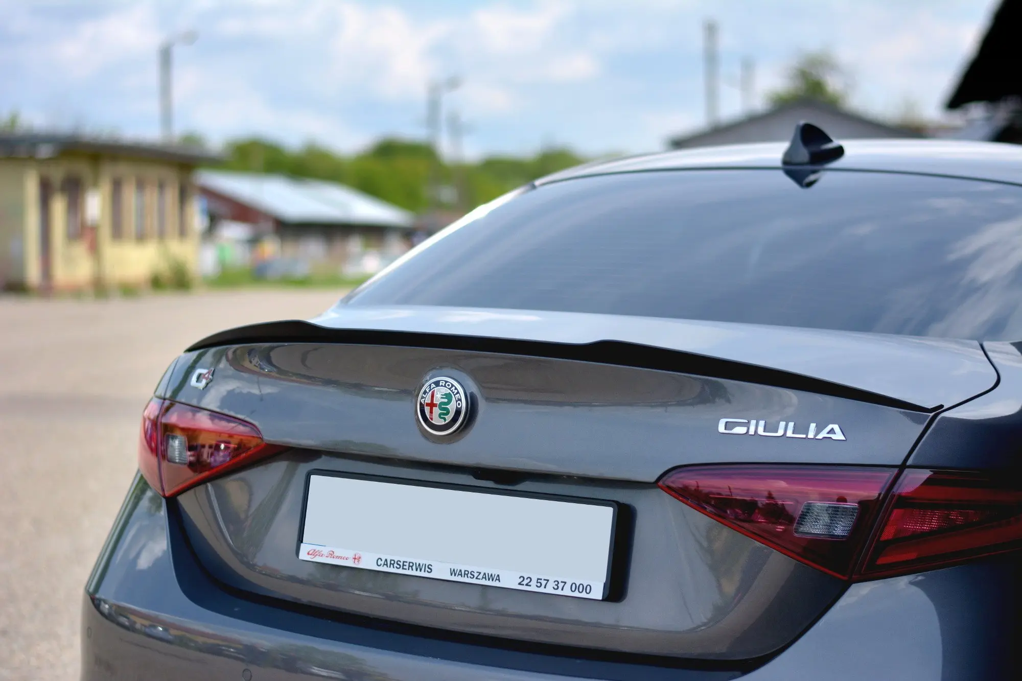 Hekkspoiler ALFA ROMEO GIULIA VELOCE 2015->