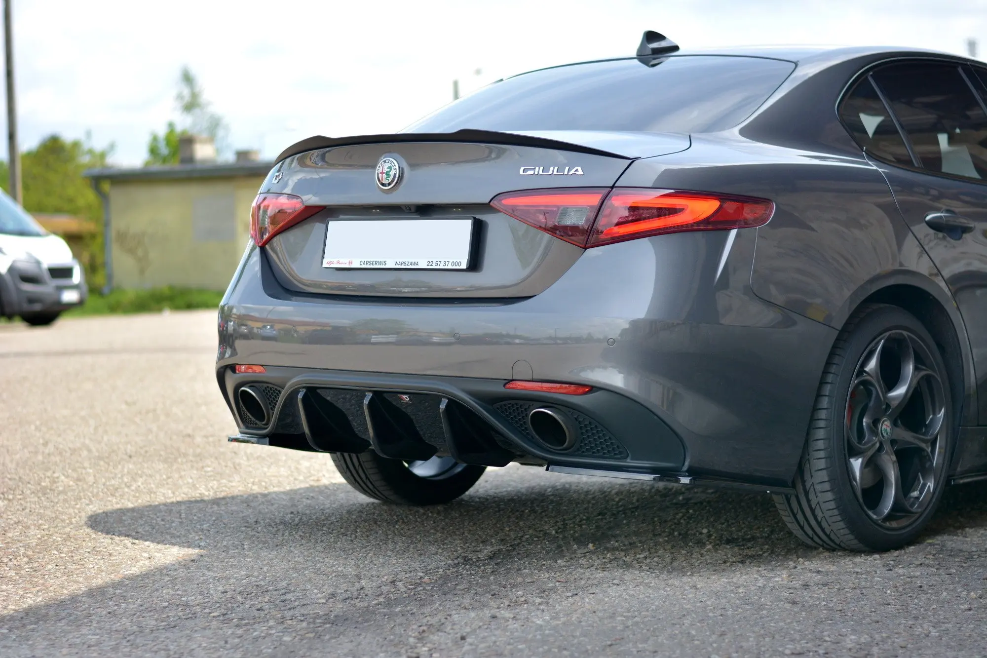 Hekkspoiler ALFA ROMEO GIULIA VELOCE 2015-> – bilde 2