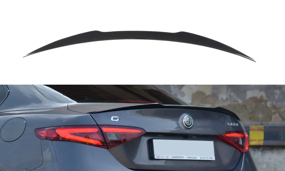 Hekkspoiler ALFA ROMEO GIULIA VELOCE 2015-> – bilde 3