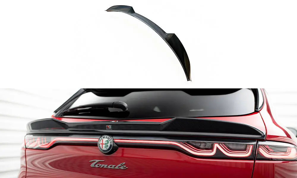 Hekkspoiler Alfa Romeo Tonale 2022 - > | 3D Glossy Black Edition – bilde 2
