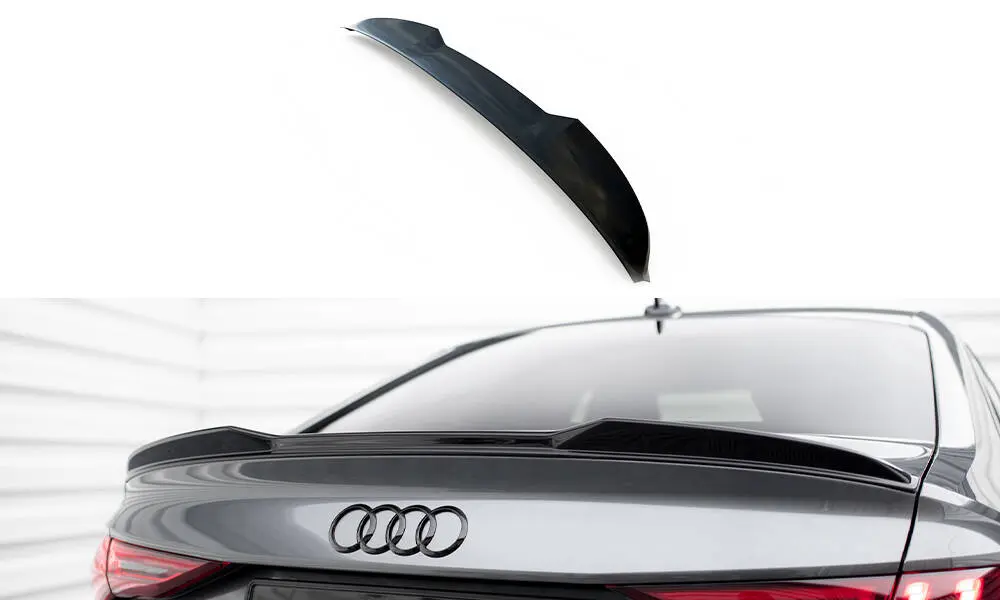 Hekkspoiler Audi A3 / A3 S-Line / S3 / RS3 Sedan (8Y) | | 3D Glossy Black Edition – bilde 2