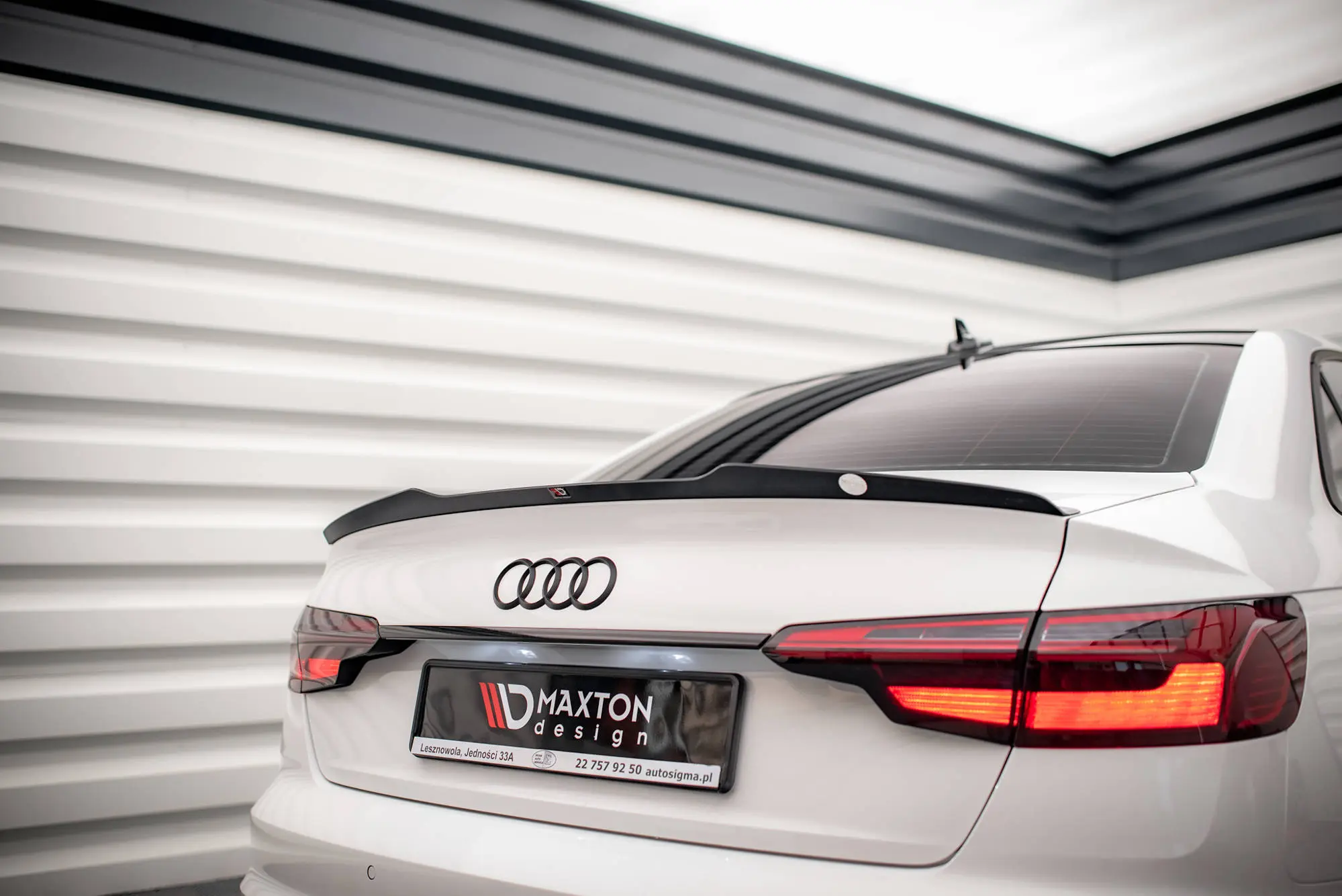 Hekkspoiler Audi A4 B9 Sedan Facelift 2019 - 2024 – bilde 2