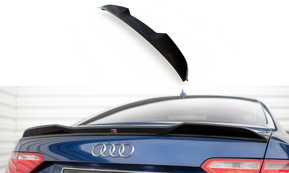 Hekkspoiler Audi A5 (8T) Coupe / A5 (8T) Coupe S-Line / S5 (8T) Coupe 2006 - 2016 | 3D Glossy Black Edition – bilde 2