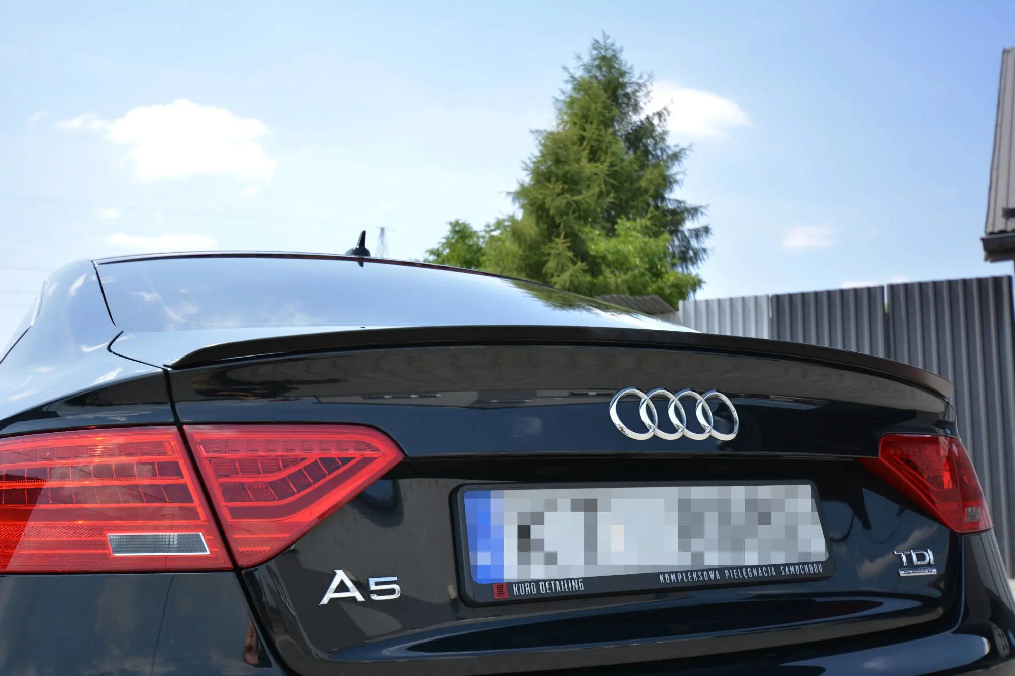 Hekkspoiler Audi A5 (8T) Sportback 2009-2016 / A5 S-Line (8T) Sportback 2009-2016 / S5 (8T) Sportback 2009-2016 – bilde 3