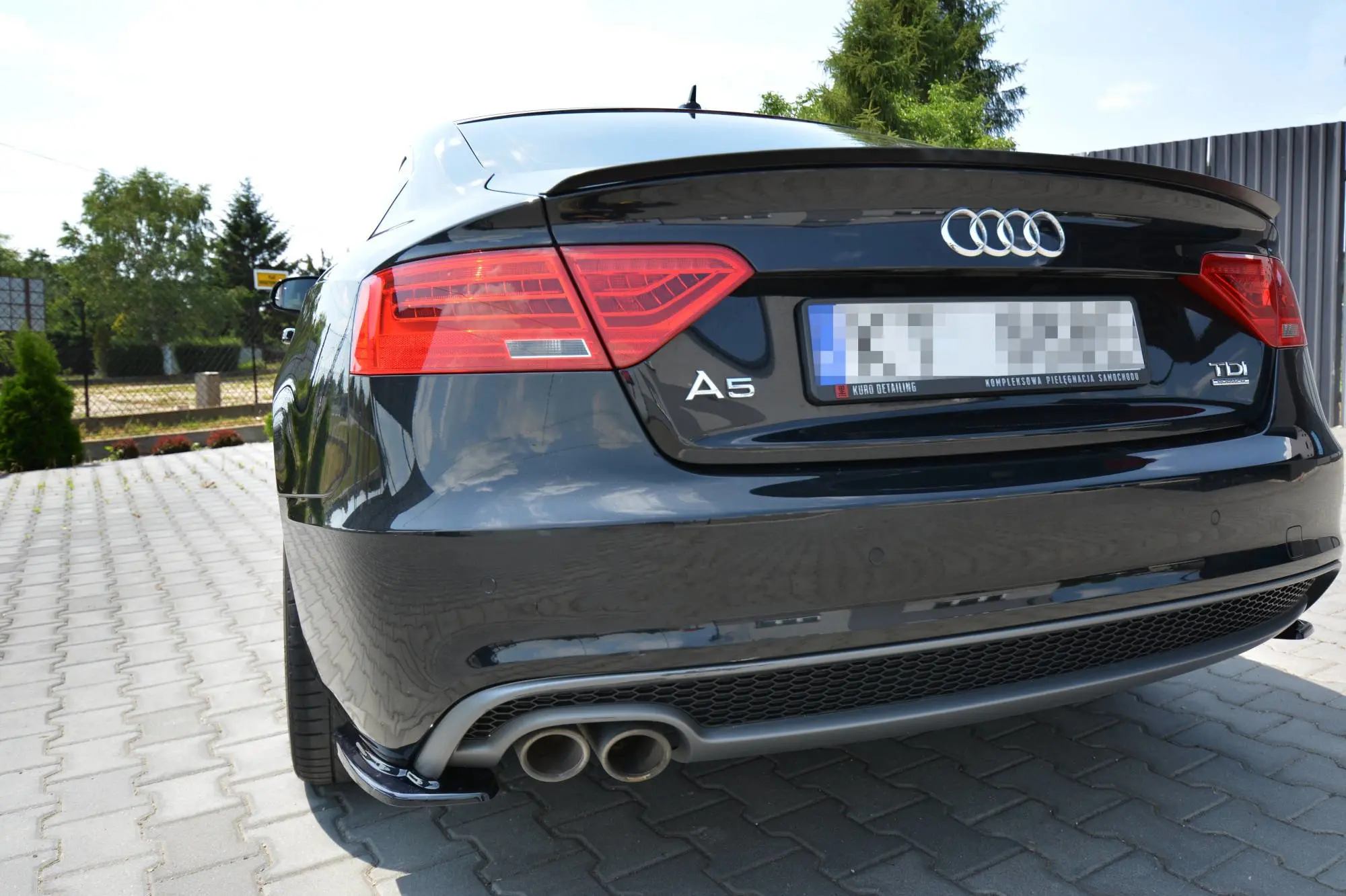 Hekkspoiler Audi A5 (8T) Sportback 2009-2016 / A5 S-Line (8T) Sportback 2009-2016 / S5 (8T) Sportback 2009-2016 – bilde 4