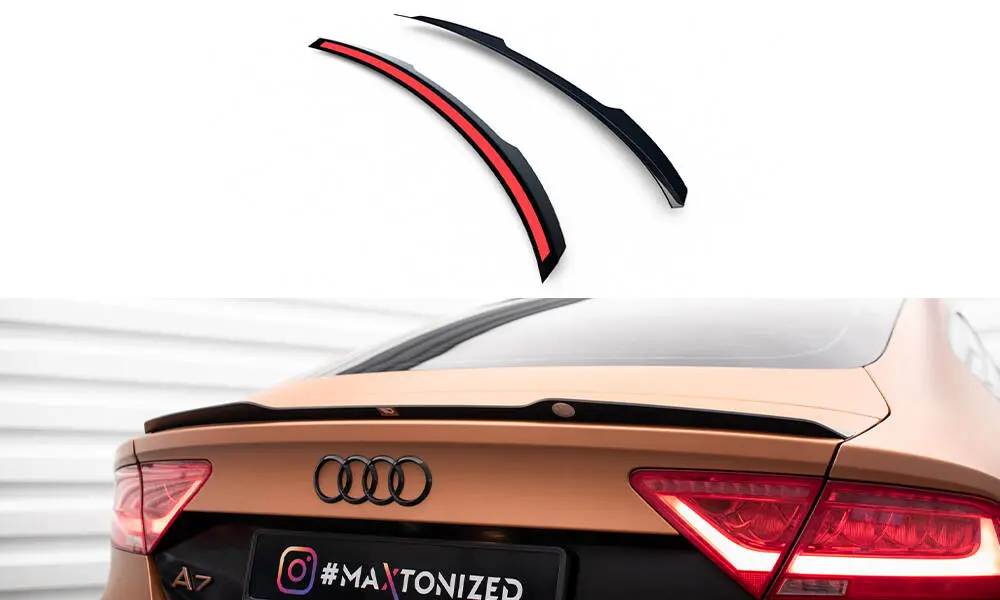 Hekkspoiler Audi A7 Sportback 4G 2010 - 2014 | Glossy Black Edition – bilde 2