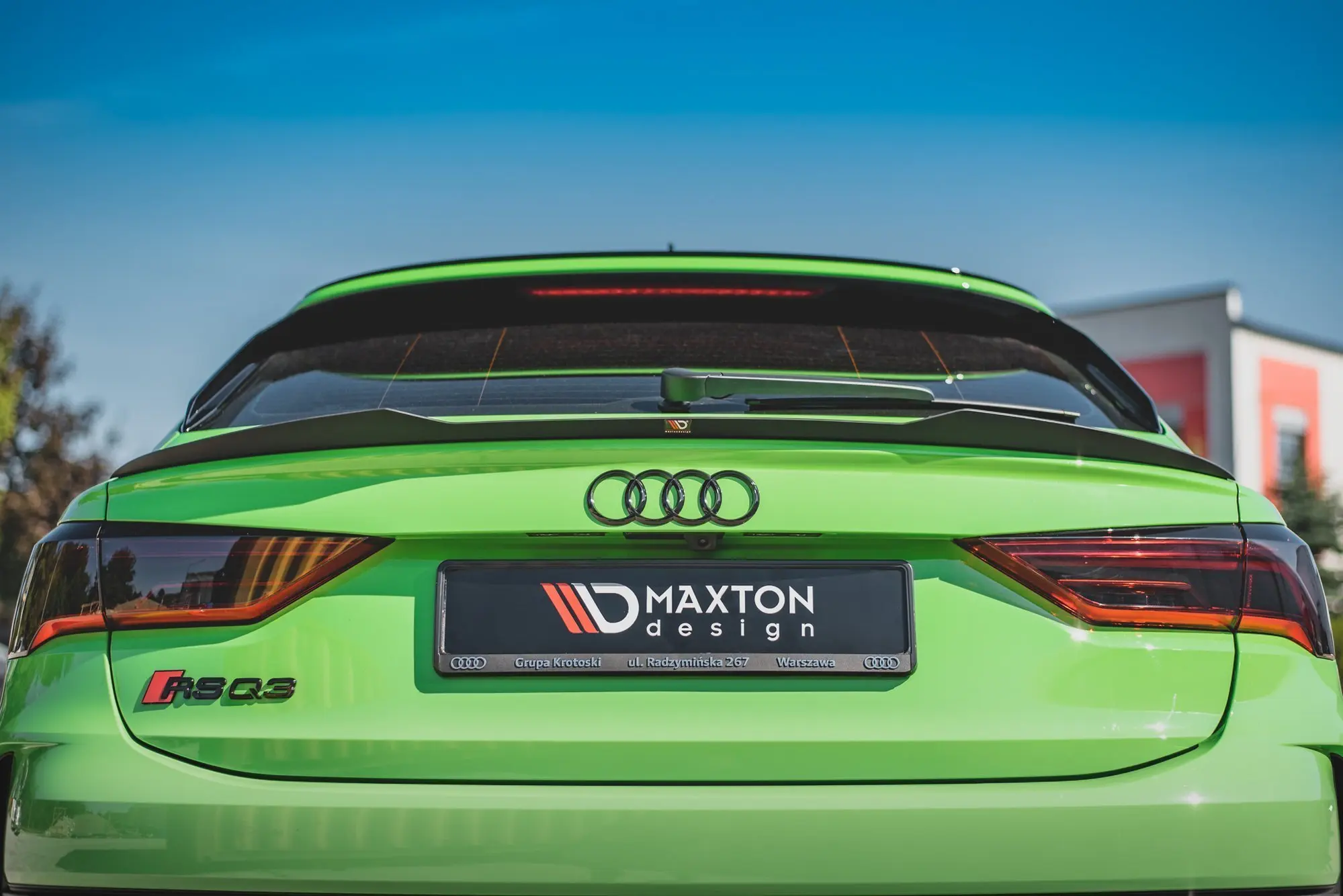 Hekkspoiler Audi Q3 Sportback F3 / RS Q3 Sportback F3 2019 - 2025 – bilde 3