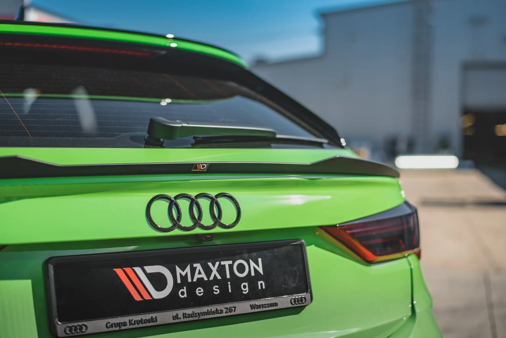 Hekkspoiler Audi Q3 Sportback F3 / RS Q3 Sportback F3 2019 - 2025 – bilde 5