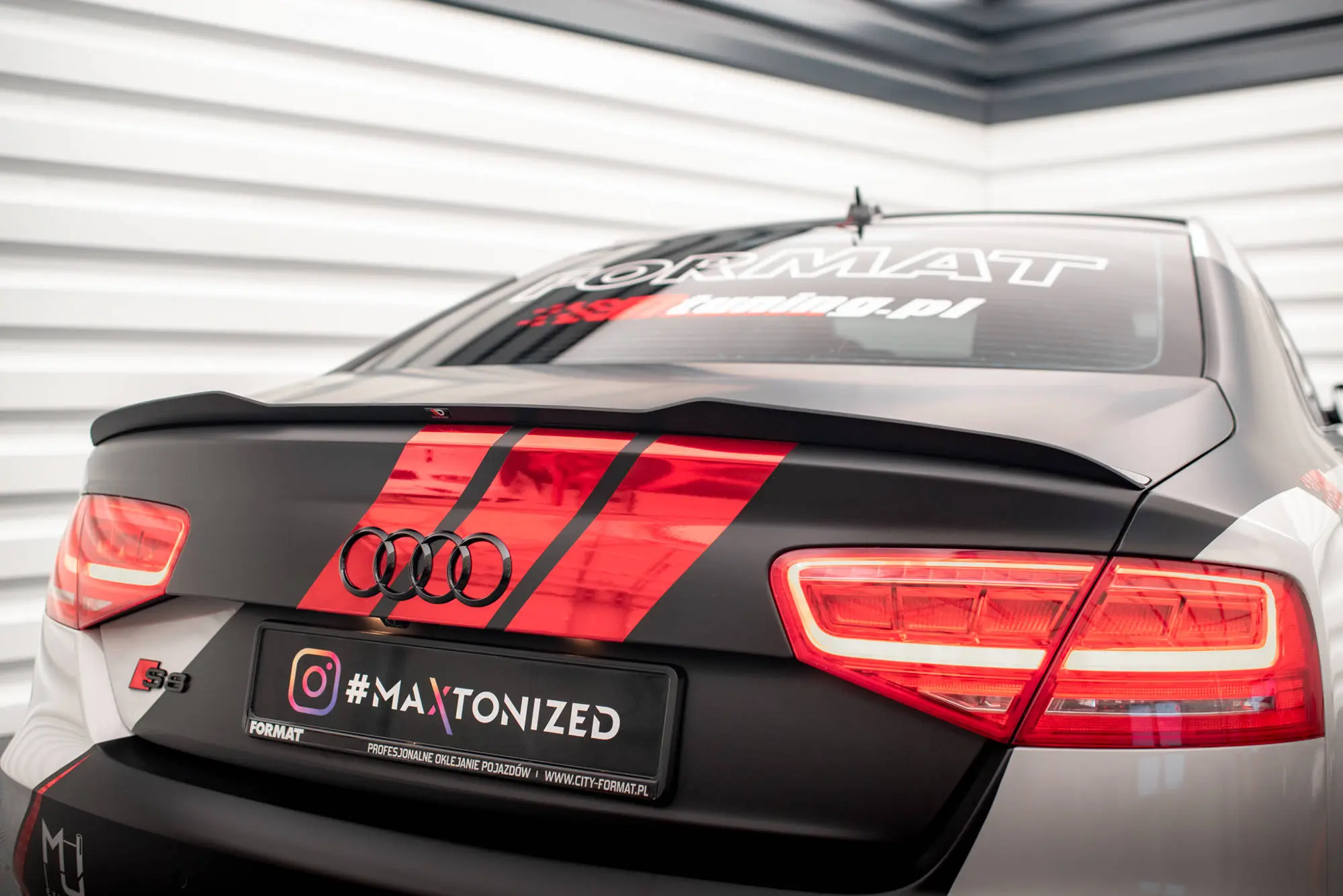 HEKKSPOILER AUDI S8 (D4) 2012-2015