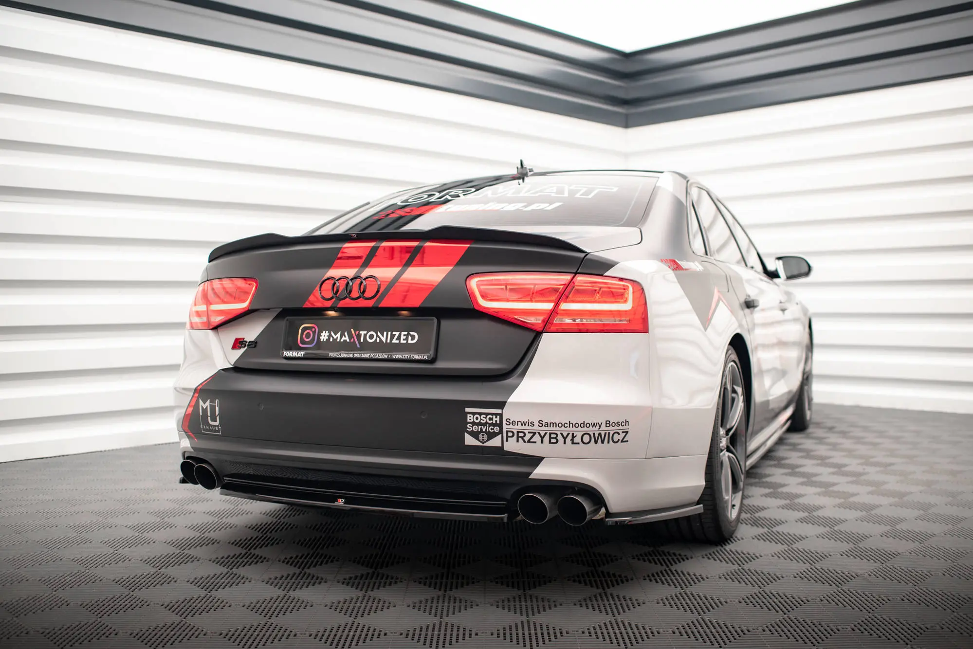 HEKKSPOILER AUDI S8 (D4) 2012-2015 – bilde 4
