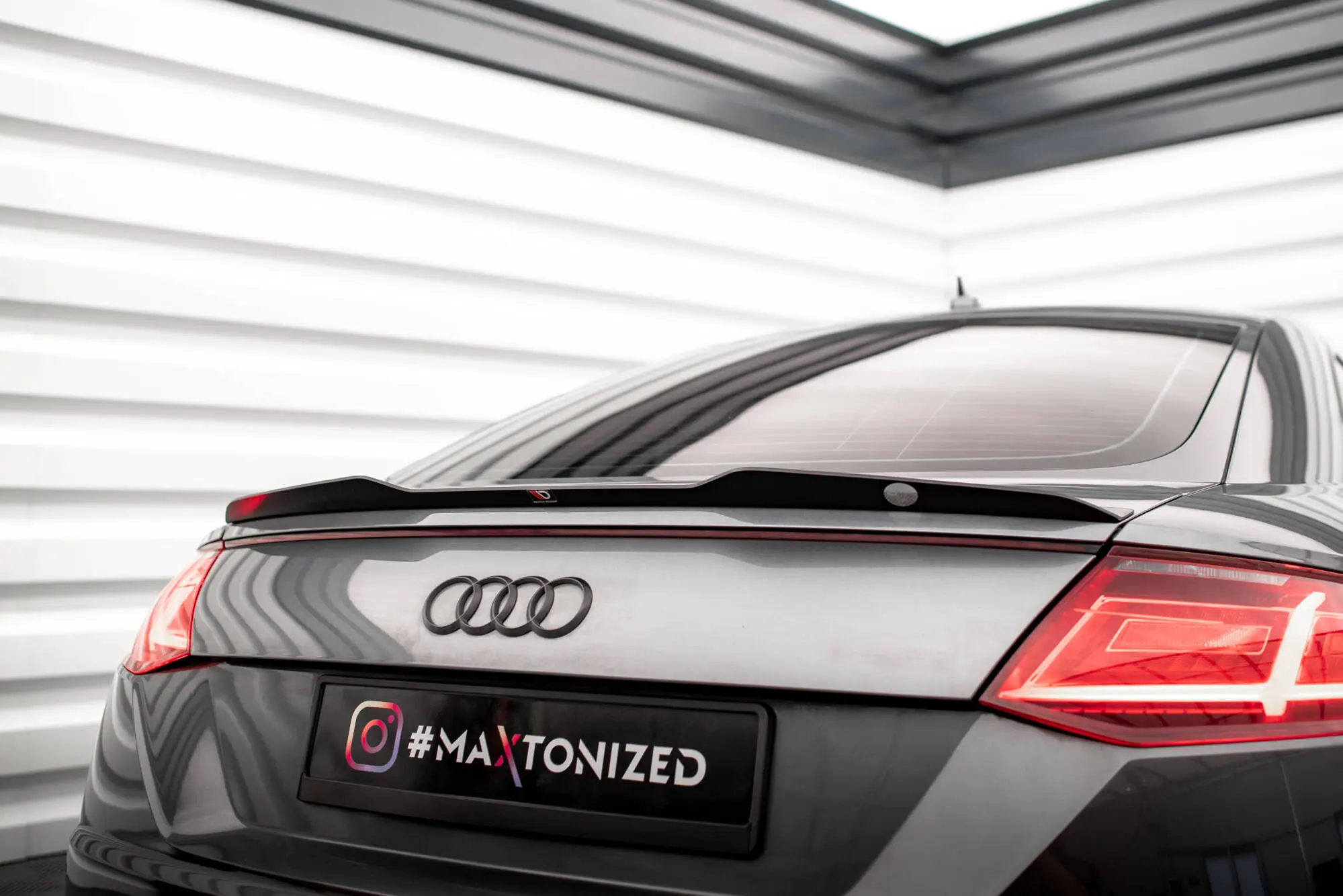 Hekkspoiler Audi TT (8S) S-Line / TT S (8S) 2014 - 2018 | Glossy Black Edition