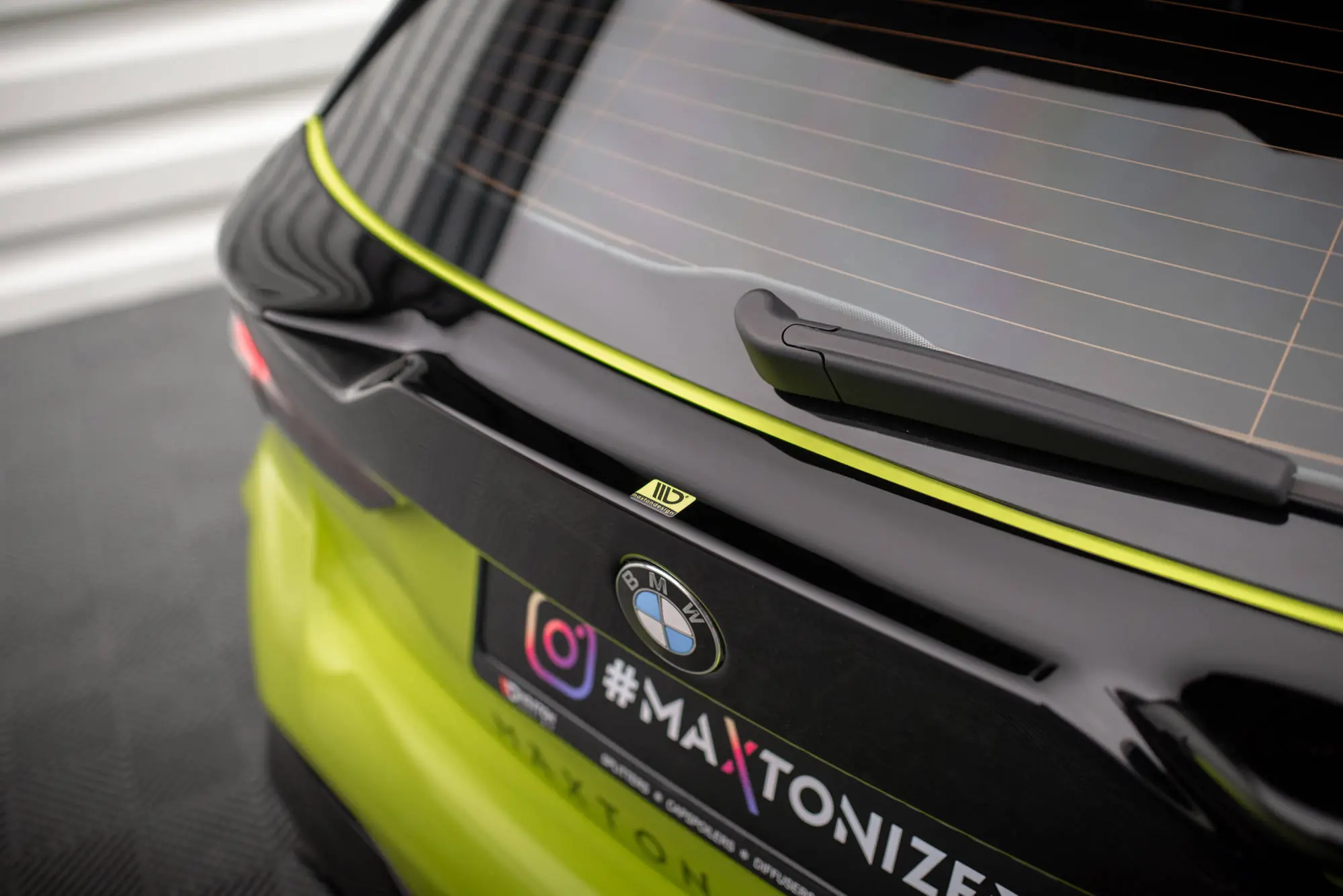 Hekkspoiler BMW 1 (F40) M-Pack / BMW M135i (F40) 2019 - 2024 | Glossy Black Edition – bilde 4