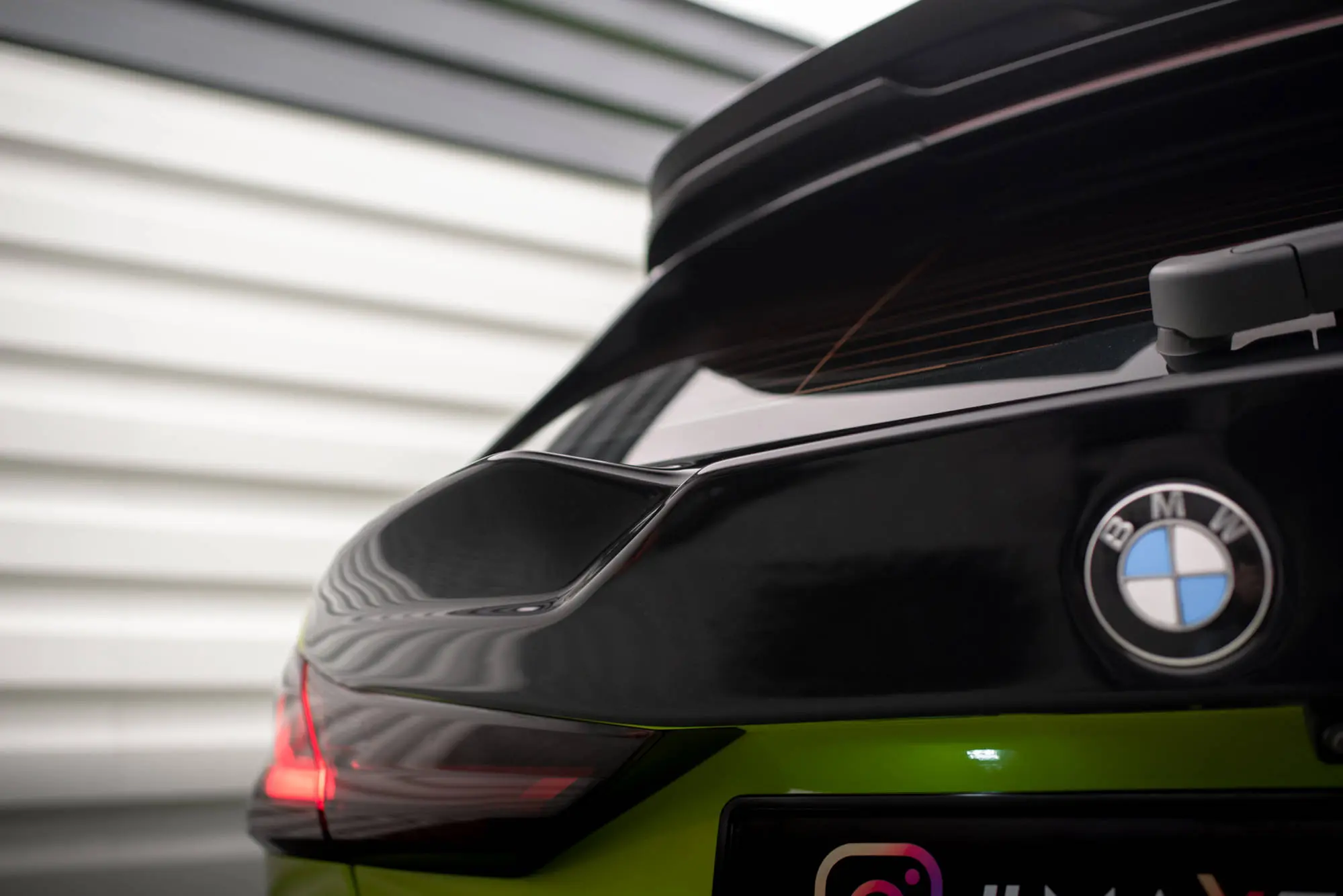 Hekkspoiler BMW 1 (F40) M-Pack / BMW M135i (F40) 2019 - 2024 | Glossy Black Edition – bilde 8