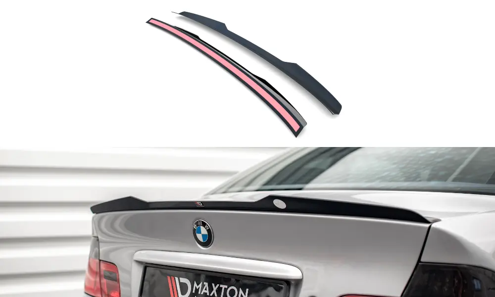 Hekkspoiler BMW 3 (E46) Coupe 1998 - 2003 | V.2 Glossy Black Edition Image 2