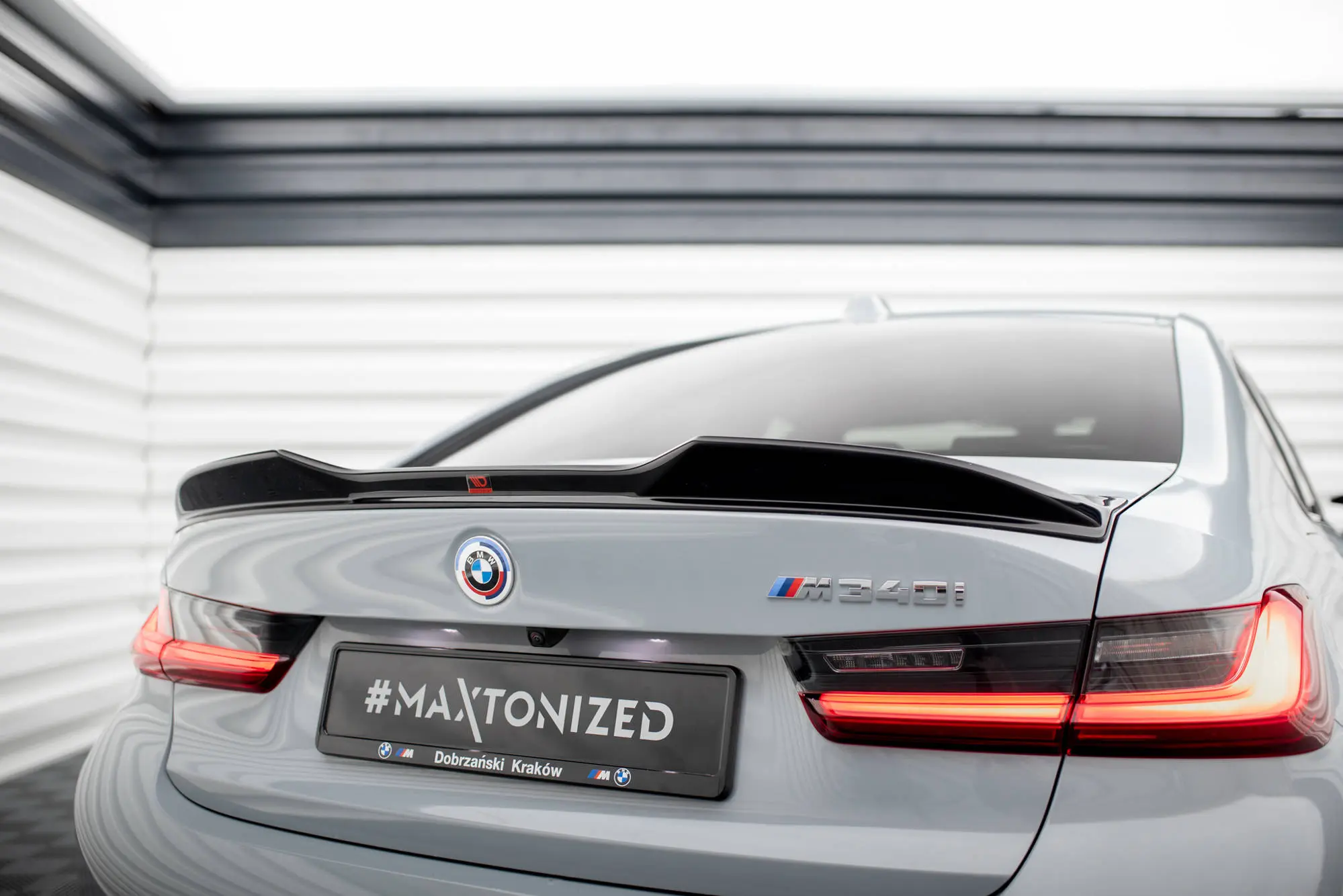 Hekkspoiler BMW 3 M340i (G20) / BMW 3 (G20) M-Pakke LCI 2022-> | 3D Glossy Black Edition