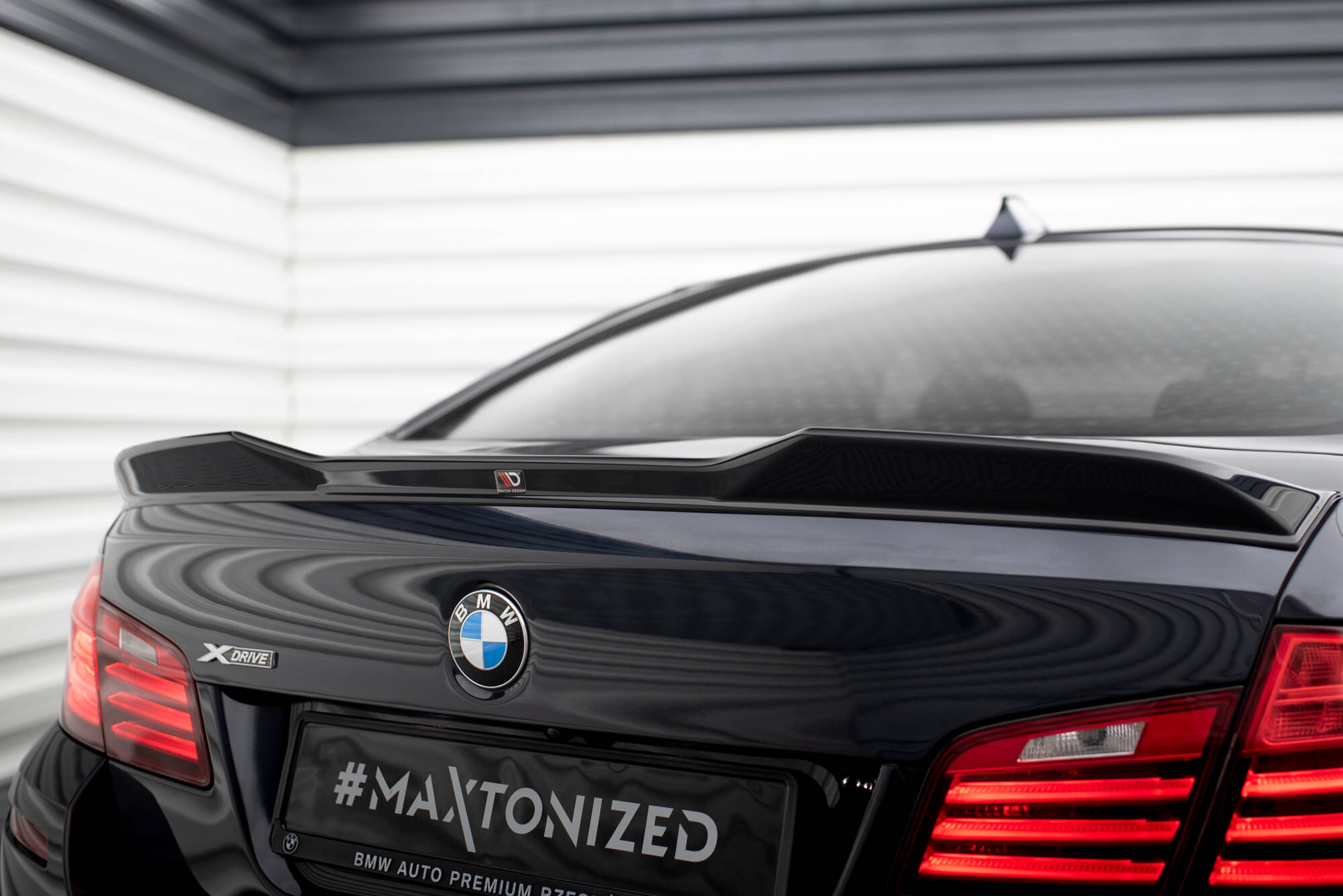 Hekkspoiler BMW 5 (F10) M-Pakke 2010 - 2017 | 3D Glossy Black Edition