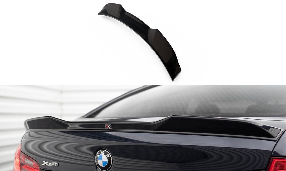 Hekkspoiler BMW 5 (F10) M-Pakke 2010 - 2017 | 3D Glossy Black Edition – bilde 2
