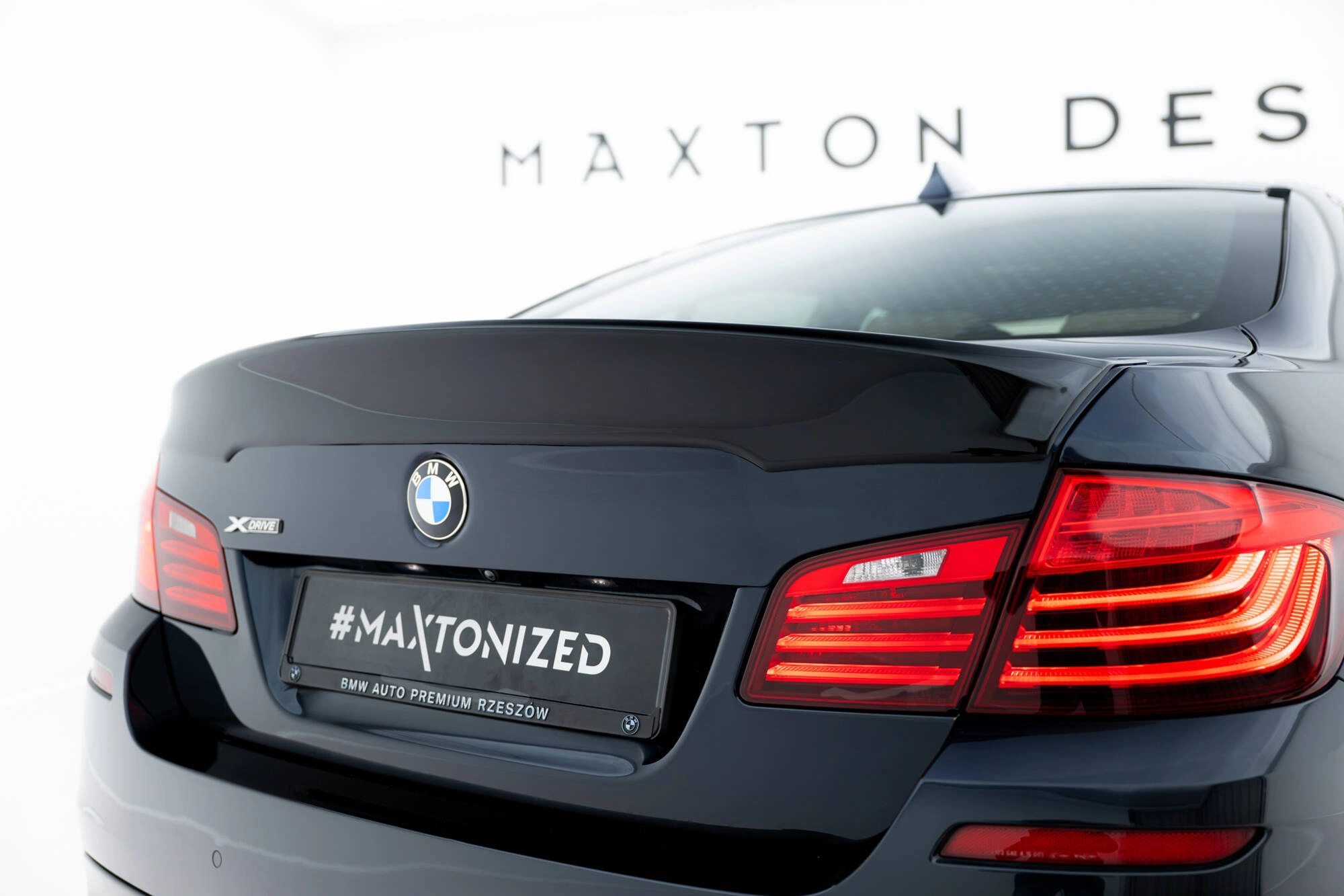 Hekkspoiler BMW 5 (F10) Sedan 2010 - 2017 | CSL Design Glossy Black Edition – bilde 2