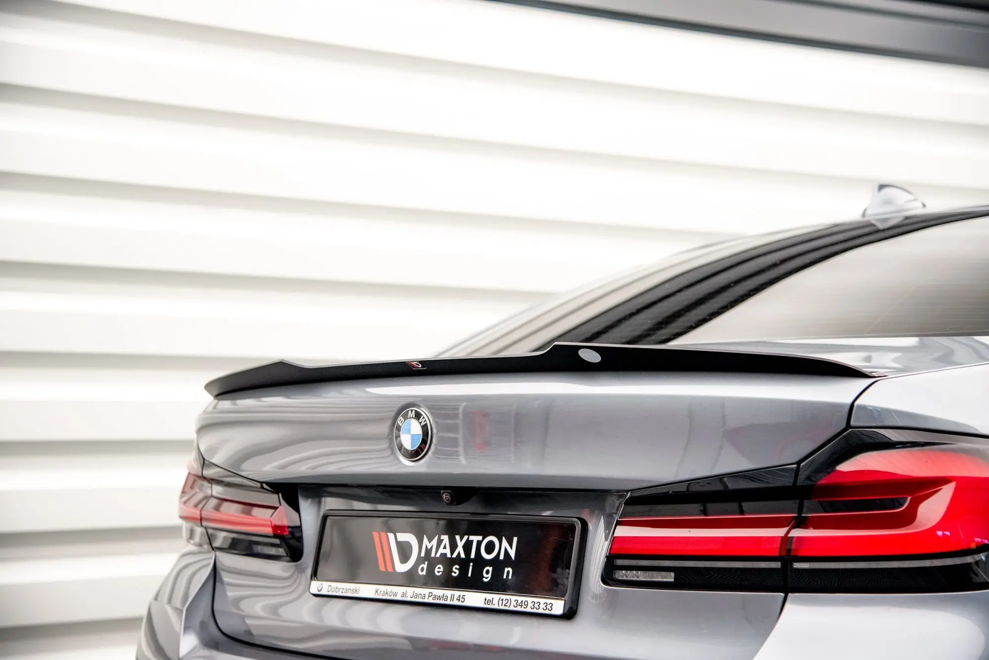 HEKKSPOILER BMW 5 (G30) Sedan M-pack 2020 - 2023