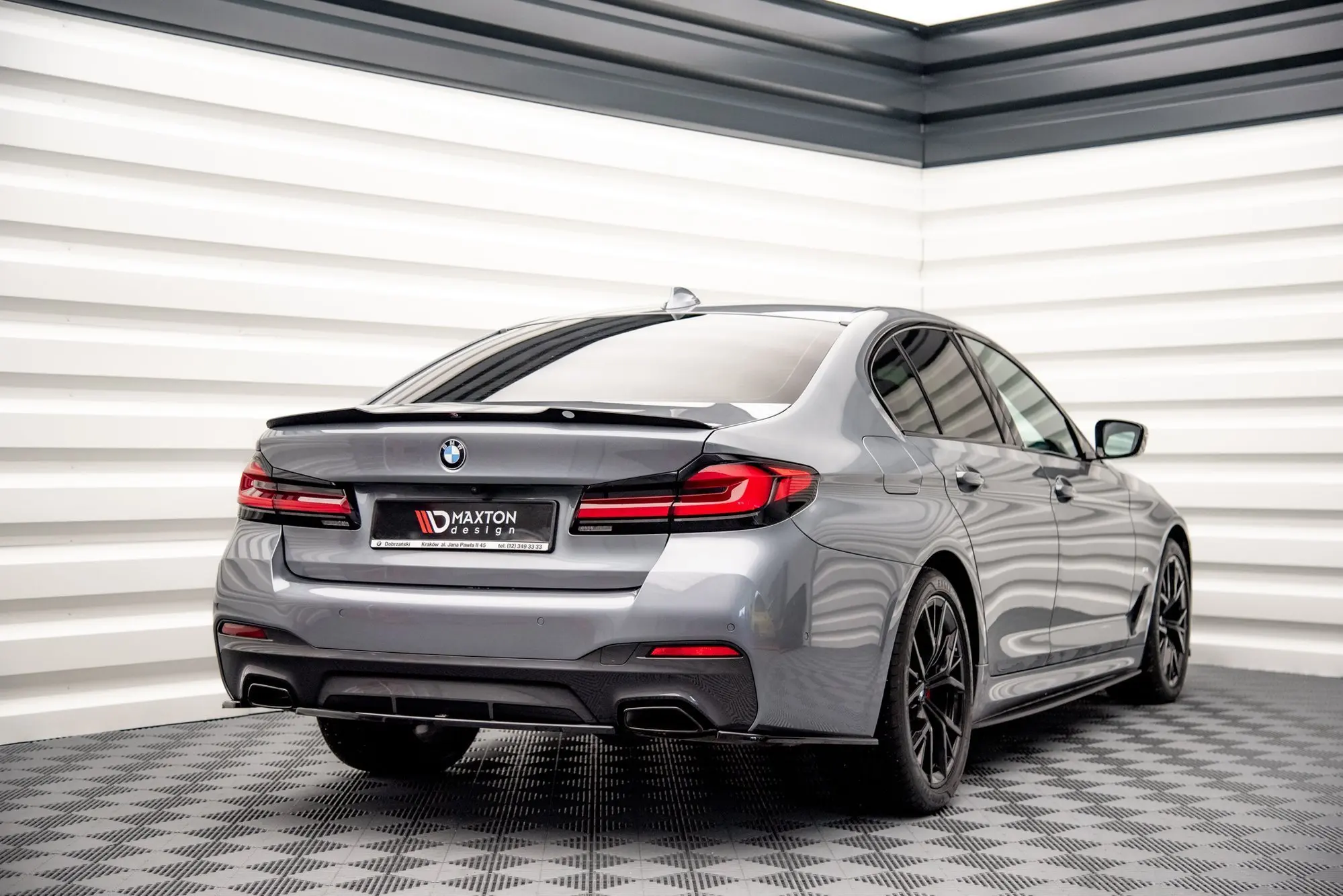 HEKKSPOILER BMW 5 (G30) Sedan M-pack 2020 - 2023 Image 3