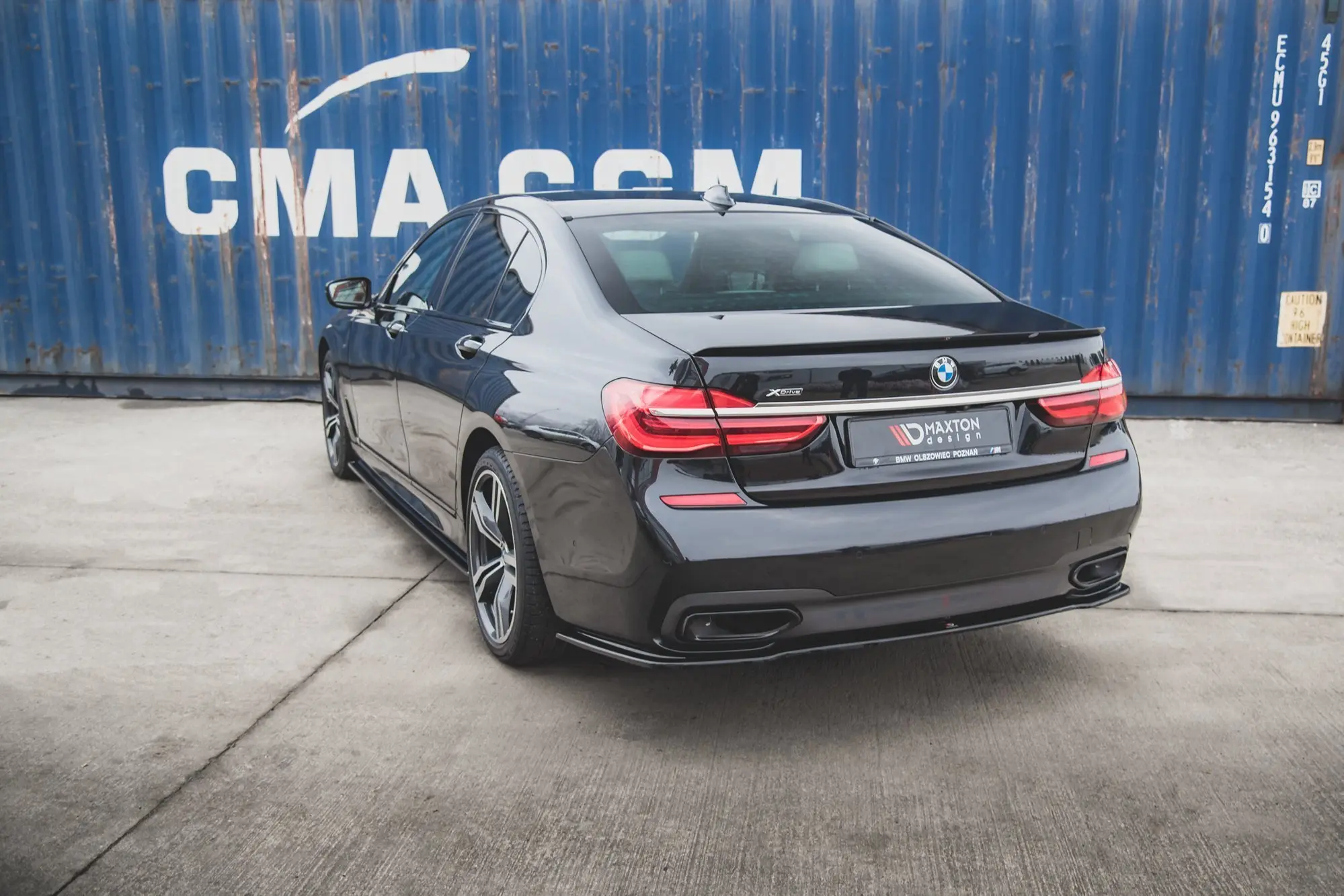 HEKKSPOILER BMW 7 (G11) M-Pack 2015-2018 – bilde 3