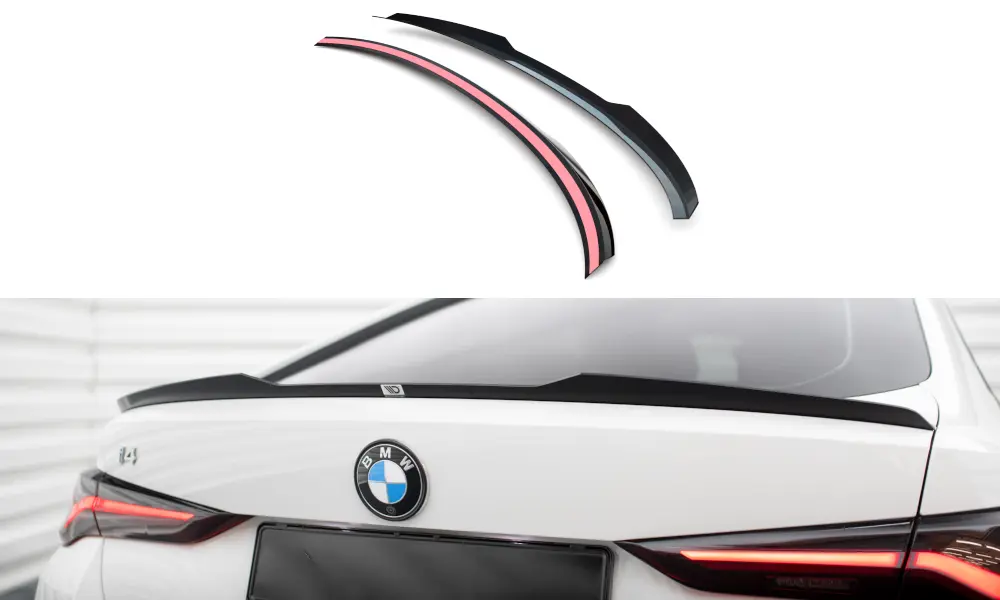 Hekkspoiler BMW i4 (G26) M-Pakke 2021-> | Glossy Black Edition – bilde 4