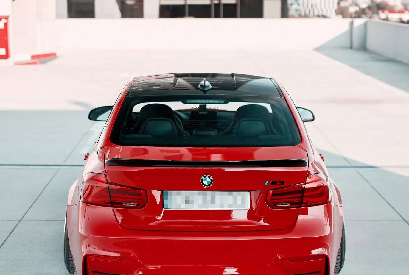 Hekkspoiler BMW M3 (F80) 2014 -2018  | Glossy Black Edition